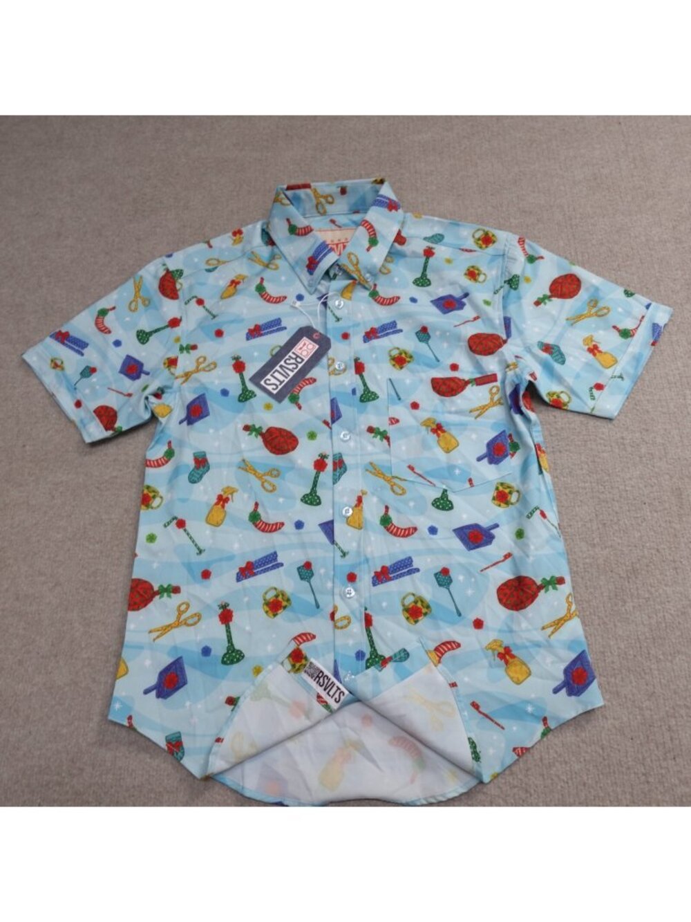 RSVLTS Shirt XL Blue Short Sleeve Harry Potter NEW